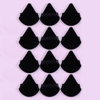 MAANGE 10/12 Pcs Triangle Powder Puff Wet Dry Use For Loose Powder Liquid Cosmetic Soft Plush Powder Puff Makeup Foundation Lootquake LLC