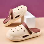 Women's Sandals Summer Outdoor Wear Anti-Slip Thick Bottom Beach Shoes Head Cover Slippers Ladies Fashion 2024 New Mod Lootquake LLC