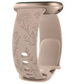 Fitbit Versa & Sense Silicone Band - Durable Floral Design - SJB-DIAMOND ELITES