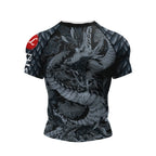 Men's Compression Short Sleeve Athletic T-Shirts - SJB-DIAMOND ELITES