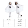 Halloween Cloak Toddler Kids Girls Boys Ghost Hooded Cosplay Costumes White Poncho Cape Christmas Dress Up Lootquake LLC