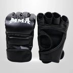 Professional Boxing Training Gloves Half Finger Leather Cushion - SJB-DIAMOND ELITES