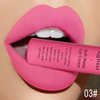 Matte Liquid Lipstick Waterproof Long Lasting Sexy Velvet Lip Gloss Nude Pigment Red Black Women Beauty Makeup Cosmetics