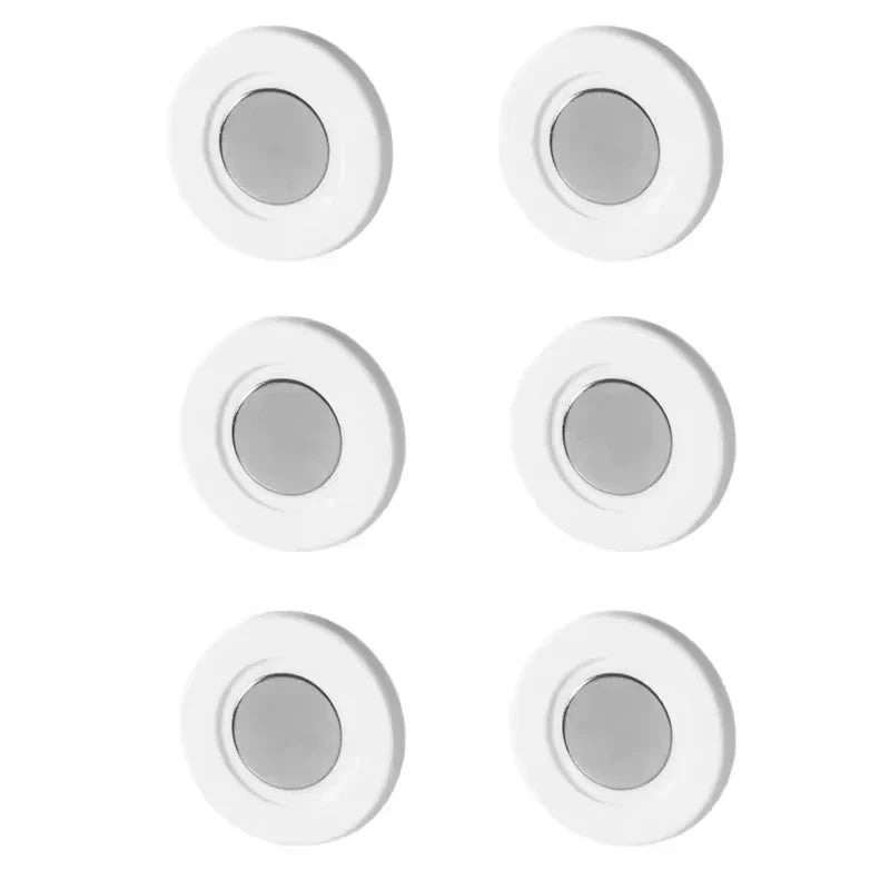 3-24pcs Magnetic Remote Control Holder Air Conditioning Remote Control Wall Storage Magnetic Hook Non Perforated Magnetic Buckle