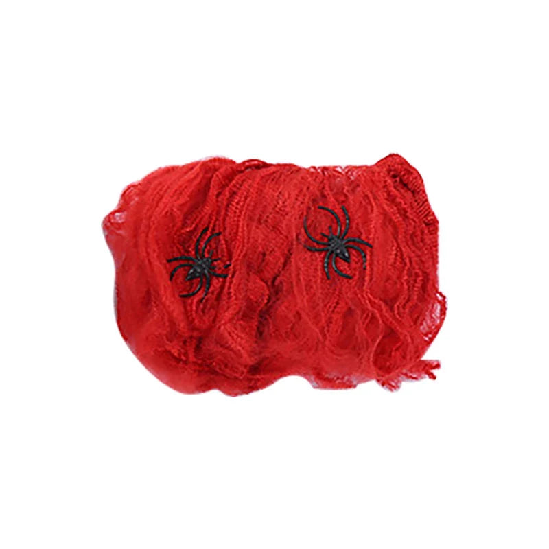 Halloween Decoration Party Accessories Decorations for Events Scream Festa Spider Web Black Outdoor Props Haunted House Spider Lootquake LLC