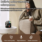 Smart Touch Screen Bluetooth Speaker Mini Portable Audio Player Wireless Handsfree Call MP3 Music Box Support TF Play APP Contro Lootquake LLC