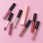 6-Color Velvet Lip Glaze Lipstick High Color Lip Makeup Waterproof Long-Lasting Nude Lip Color Liquid Cosmetics Lootquake LLC