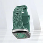 Apple Watch Silicone Strap - Stylish, Engraved Design - SJB-DIAMOND ELITES