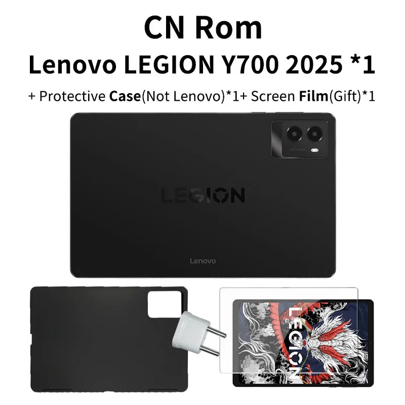 Lenovo Legion Y700 2025 8.8-inch gaming tablet Snapdragon 8 Gen3/8 core /Android 14 /12GB256GB/16GB512GB/WIFI/Black Lootquake LLC