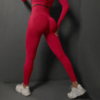 Elevate Seamless High-Waist Yoga Leggings for Women THRIXINE