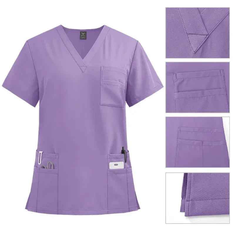 Men's Classic New Nurse  Scrubs THRIXINE