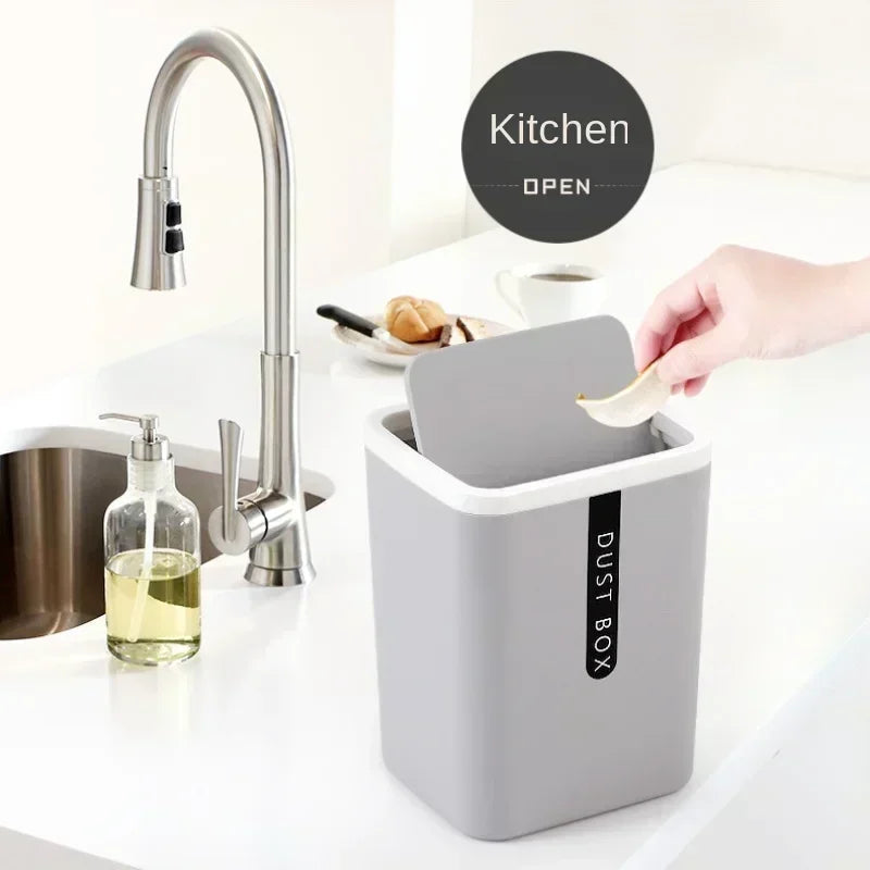 Creative Mini Small Waste Bin Desktop Garbage Basket Home Table Plastic Office Supplies Dustbin Trash Can Sundries Barrel Box Lootquake LLC