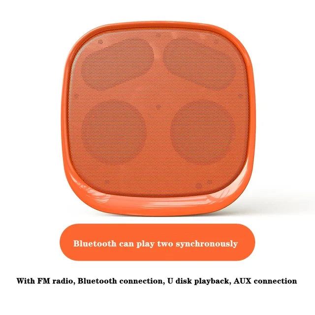 Shop Wall-mounted Bluetooth Speaker TWS Interconnection Built-in 4400 MAh Battery Boom Box Wireless 3D Surround Stereo Subwoofer Lootquake LLC