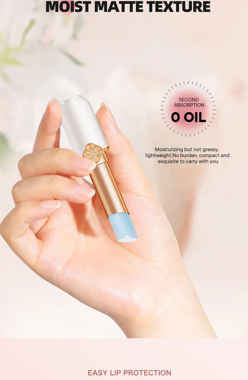 Fruit flavored moisturizing lipstick, neutral and natural, lip care, used to moisturize and prevent dryness, care for lip skin Lootquake LLC