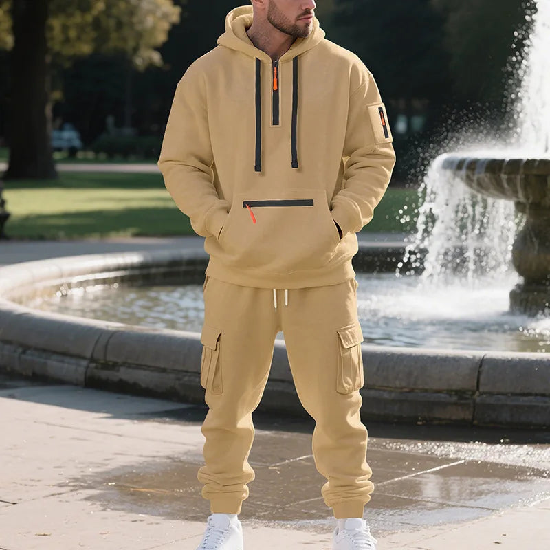 FleeceFlex Men's Autumn/Winter Sport Set THRIXINE