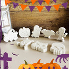 Halloween Decoration Diy Mold Skeleton Bat Mask Jack Ghost Silicone Mould Car Aromatherapy Plaster Doll Pinch Molds Lootquake LLC