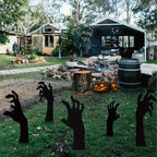 Halloween Decoration Black Hand Courtyard Outdoor Garden Lawn Stake Logo Suitable For Halloween Party Decoration Supplies Props