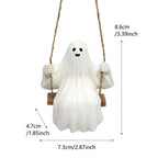 Halloween Decorations Ghost Figurines Halloween Ghost Hanging Ornament for Halloween Holiday Parties Decor