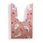 Hot Sale 20 / Batch Cute Rabbit Carrot Ear Biscuit Bag Candy Biscuit Gift Bag Snack Baking Packaging Supplies Easter Decoration Lootquake LLC