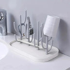 Baby Tree-shaped Milk Bottle Drain Rack, Dust-proof Milk Bottle Holder, Cup Drain Rack Easter Gift Lootquake LLC