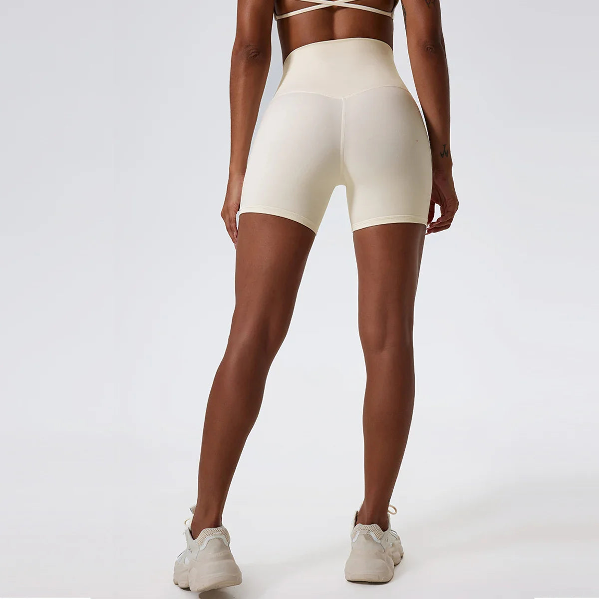 Ultra Comfort High-Waist Yoga Shorts THRIXINE