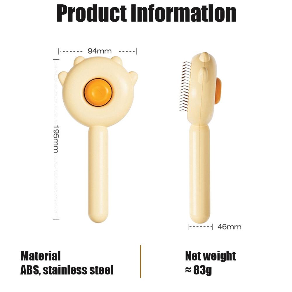 Cat Comb Massage Pet Magic Combs Hair Removal Cat and Dog Universal Needle Brush Pets Grooming Cleaning  Remove Supply Care Set  Pet Hair Cleaner Brush for Dogs Long or Short Hair Cats Pet Massage Brushes Stevvex