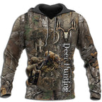 2024 Four Seasons Maple Leaf Camouflage 3D Sports Shirt Men's Fishing Outdoor Camping Hunting Clothing Jacket Men's Hoodie Pi-Mart