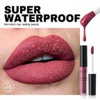 6-Color Velvet Lip Glaze Lipstick High Color Lip Makeup Waterproof Long-Lasting Nude Lip Color Liquid Cosmetics Lootquake LLC