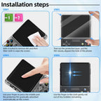 Screen Protector+Portable Carrying Case for R36S Handheld Console Storage Bag & Anti-Scratch Tempered Glass for R36S Accessories