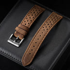 Motorola Moto Watch Band Vintage Leather Strap Breathable Bracelet