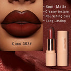 Bare Matte Silky Matte Lipstick Long-lasting Waterproof and glossy finish, Easy to color Lootquake LLC