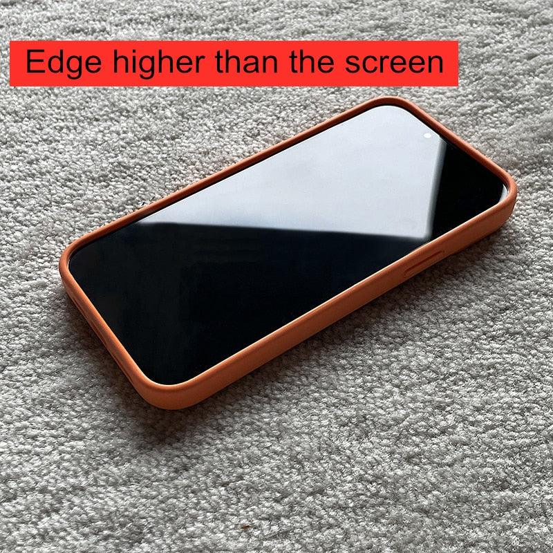 Classic Candy Color Silicone Case For iphone 13 12 Mini 14 13 Pro Max Camera Lens Protective Bumper Cover For iPhone 14 12 Pro Soft Flexible Silicone Slim Fit Case For Iphone Stevvex