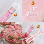 6 Colors Roll-on Fruit Essence Lip Balm Lip Oil Lip Moisturizing Mirror Primer Lip Lipstick Hydrating random Gloss Transparent Lootquake LLC