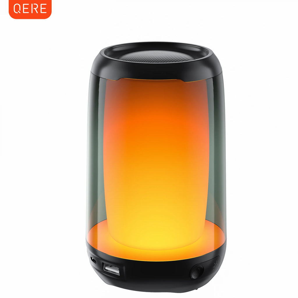 QERE Bluetooth Speaker with Hi-Res 5W Audio,Wireless HiFi Portable Speaker IPX5 Waterproof,Outdoor Multiple connection modes, Lootquake LLC