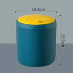 Mini Waste Bin Desktop Office Trash Can Home Garbage Basket Table Plastic Organizer Office Supplies Dustbins Sundries Barrel Box Lootquake LLC