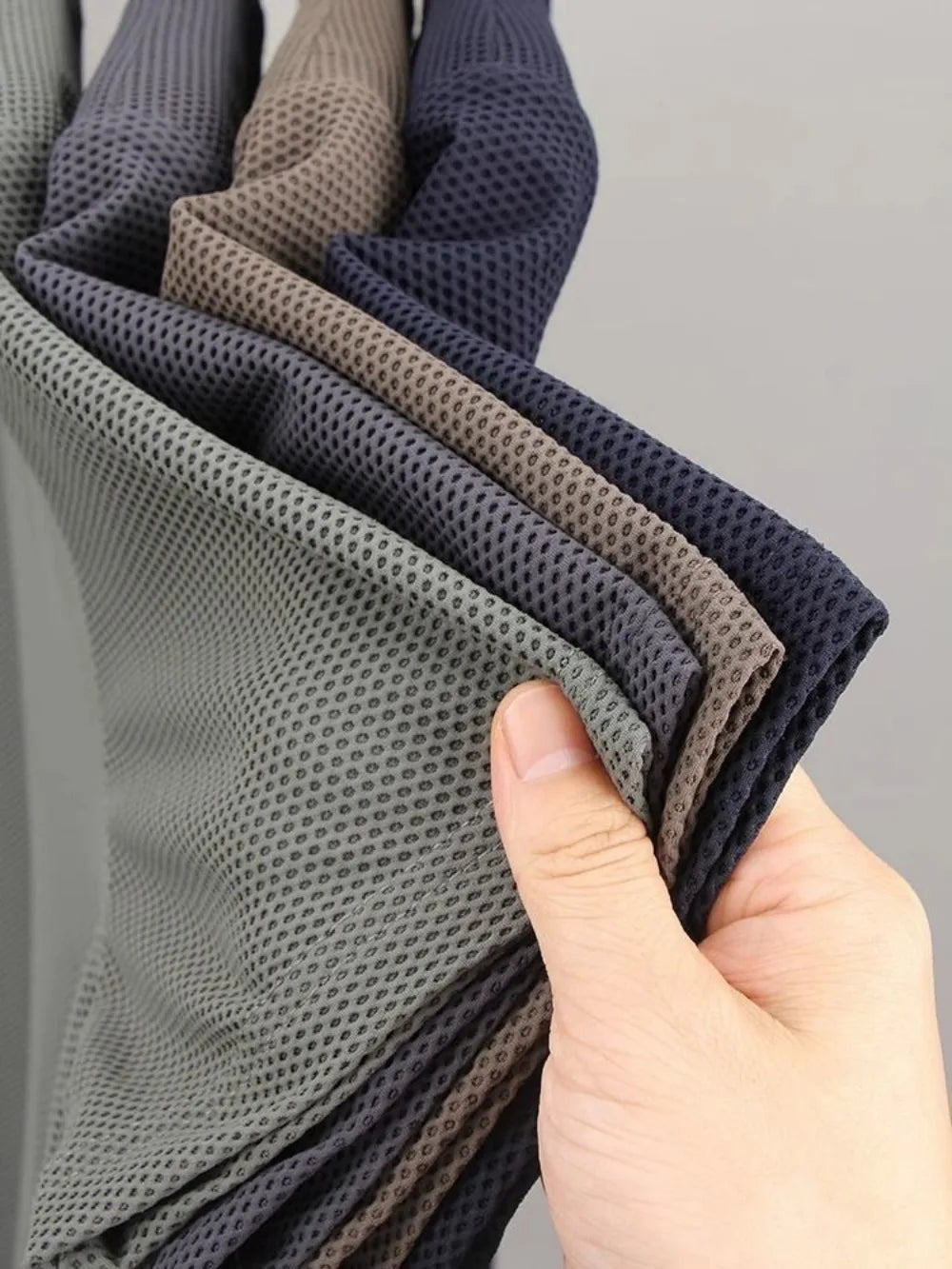 High-End 2023 Luxury Brand Men's T-Shirts Ice Silk with Breathable Mesh for Summer Designer Harajuku  Fashion T-Shirt for Men Lootquake LLC