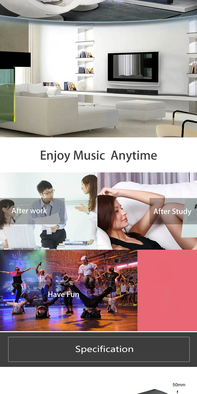 Home Theater Sound System Bluetooth Computer Speakers for TV Soundbar Box Subwoofer Radio Music Center Boom Box Column Hot Sale Lootquake LLC