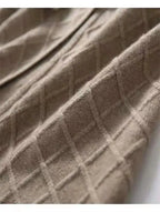 Korean French Style Cashmere Sweater Ladies Wool Windbreaker Cardigan New Autumn Winter Women Knitted Sweater Long Cardigan Coat