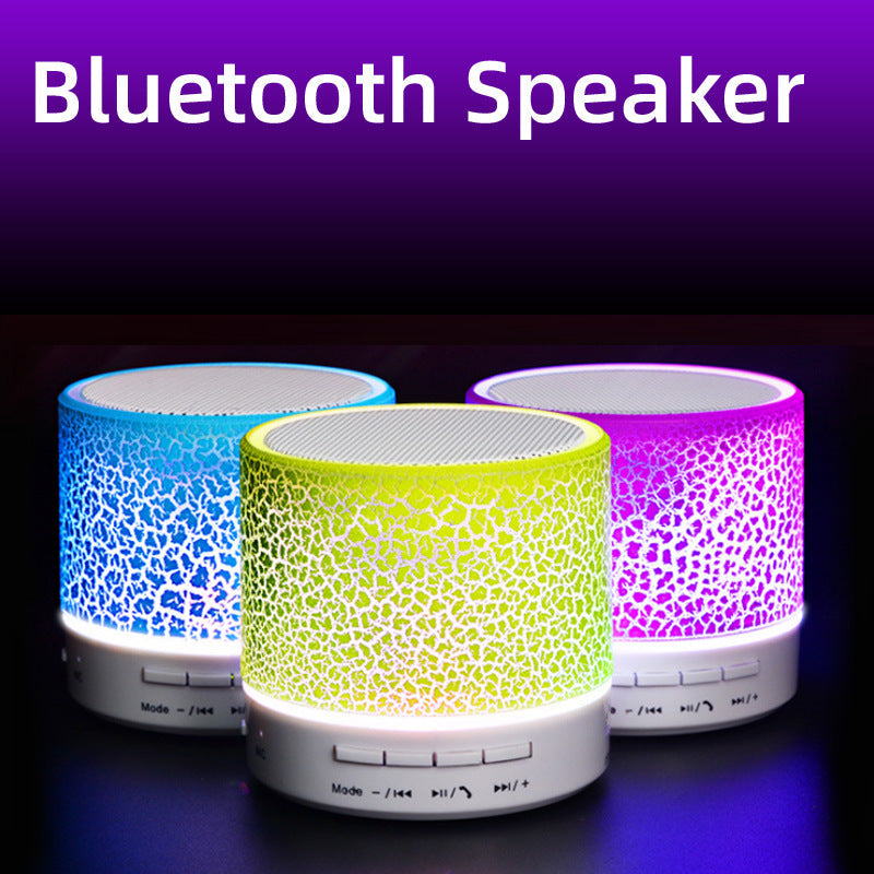 Bluetooth Mini Speaker Wireless Speaker Colorful LED TF Card USB Subwoofer Portable MP3 Music Sound Column For PC Phone Lootquake LLC