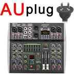 99 DSP Effects Mixing Console Podcast Mini 4/6 Channels Sound Audio Mixer Individual 48V Bluetooth USB PC Play Record AM-AX4/6 Lootquake LLC