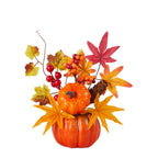 Autumn Theme Party Decor Sunflower Maple Leaf Ornaments Thanksgiving Day Bonsai Harvest Festival DIY Happy Halloween Day 2025 Lootquake LLC