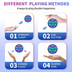 Flying ball, automatic spinning ball, LED dazzling lights, floating magic, fan, UFO flying machine, toy, gift, game, sports ball