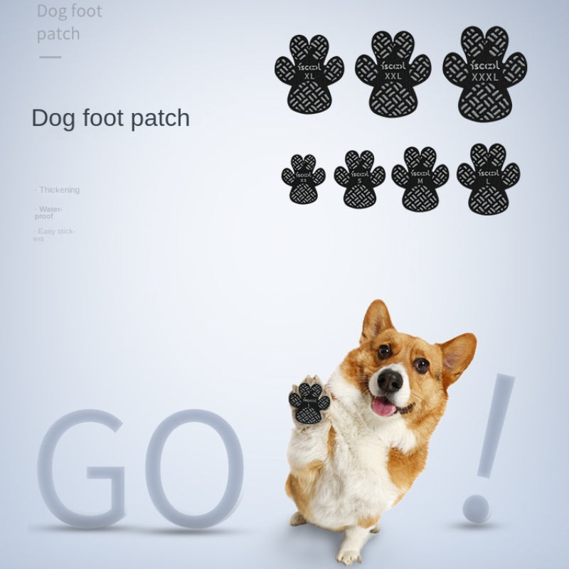 4PCS Dog Anti Slip Pad Breathable Foot Pad Disposable Pet Foots Mat Prevent Slip Waterproof Protector Avoid Dogs Slipping Lootquake LLC