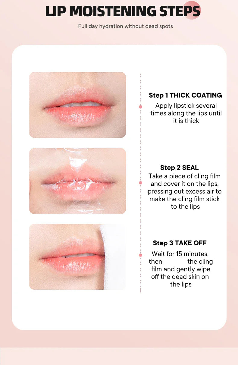 Fruit flavored moisturizing lipstick, neutral and natural, lip care, used to moisturize and prevent dryness, care for lip skin Lootquake LLC