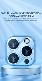 4Pc Camera Lens Protector For iPhone 14 13 12 Pro Max Full Cover Tempered Glass For iPhone 13 12 Mini Camera Protector Lens Film Camera Protective Glass For iphone Stevvex