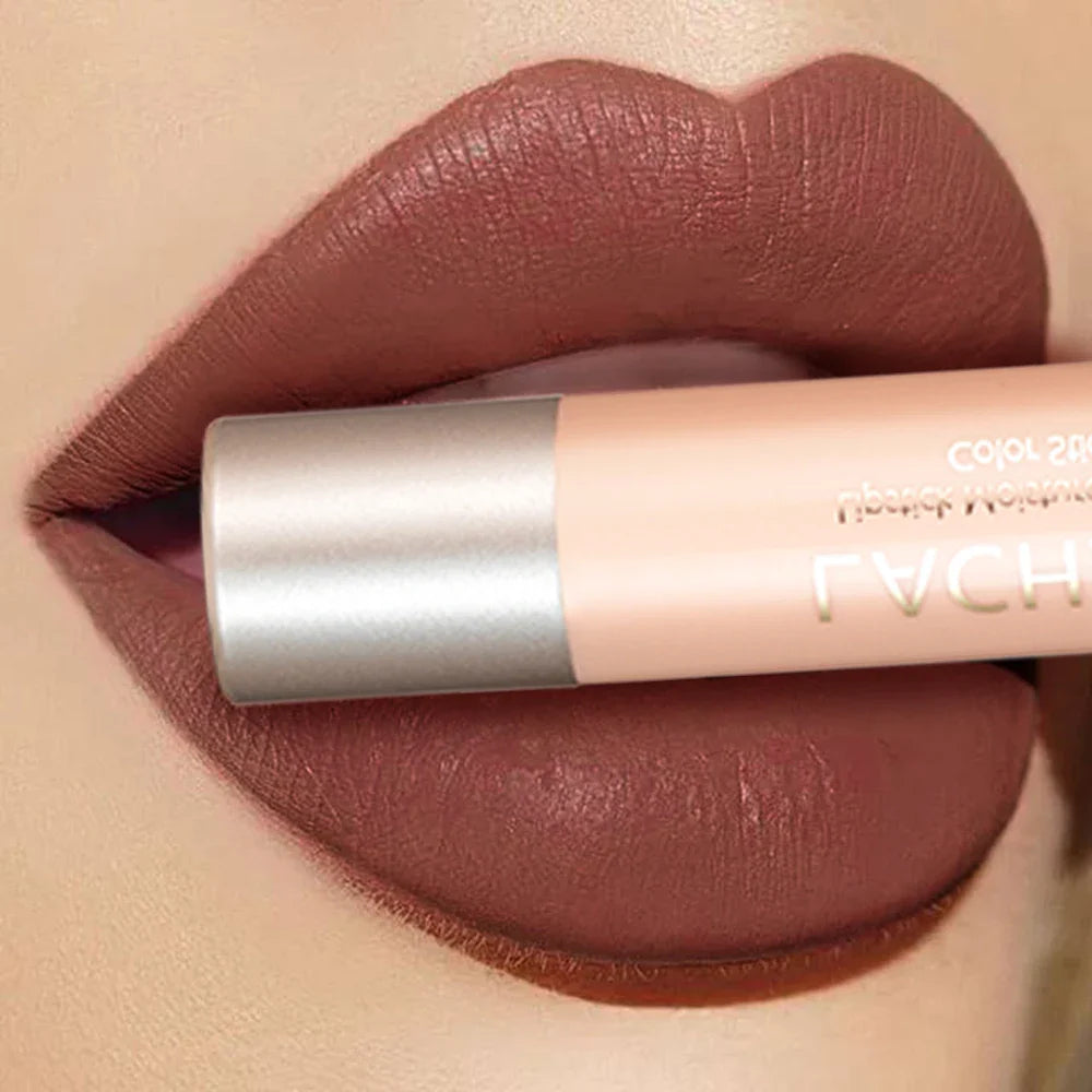 Long Lasting Hydrating Lipstick - Natural Look, Creamy Texture, All Skin Types Compatible, High Pigment Range with Brown, Moistu Lootquake LLC