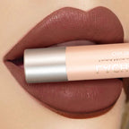 Long Lasting Hydrating Lipstick - Natural Look, Creamy Texture, All Skin Types Compatible, High Pigment Range with Brown, Moistu Lootquake LLC