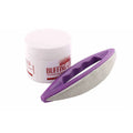 Professional 2pcs/set  Nail Art Buffing Cream + Leather Buffer Varnish Polish Set Nail Tool UV Gel Nail Tool Polish Lootquake LLC