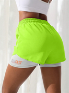 FlexFit High Rise Yoga Shorts THRIXINE
