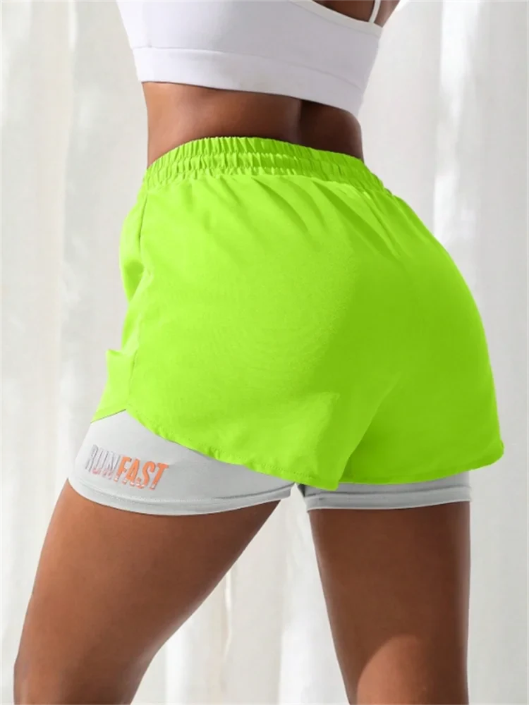 FlexFit High Rise Yoga Shorts THRIXINE